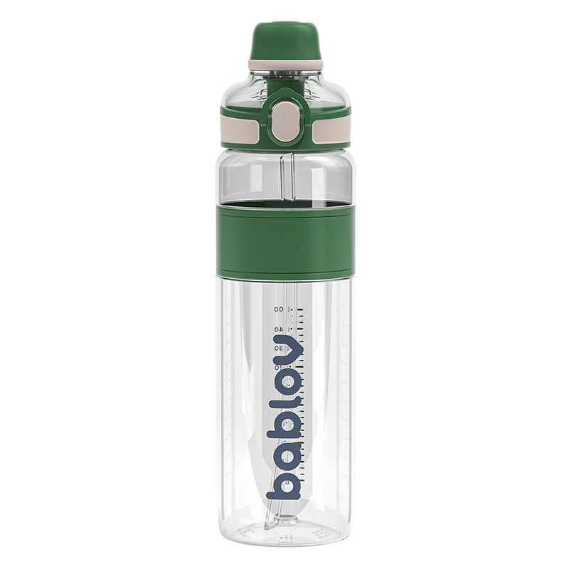 Bablov Tritan Water Bottle 1000ml1500ml with Straw