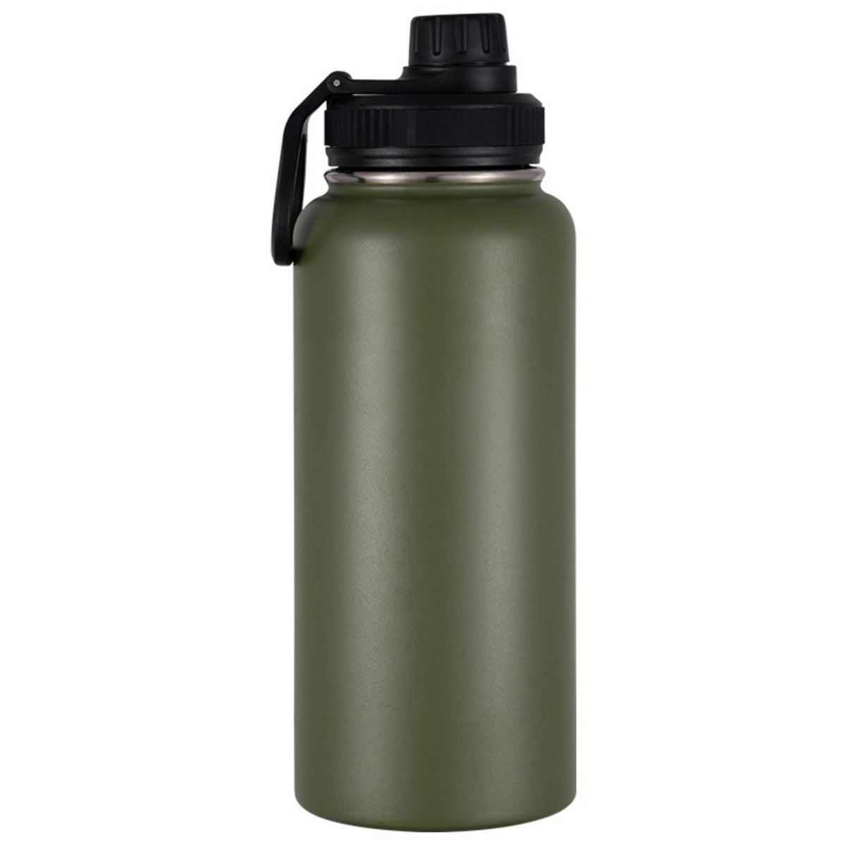 32oz Vacuum Insulated Stainless Steel Water Bottle, In Stock Sports Water Flask with Portable Spout Lid