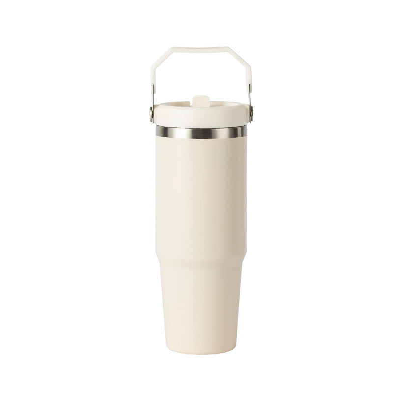 T63030 Insulated Tumbler with Carry Handle & Flip Lid 30oz