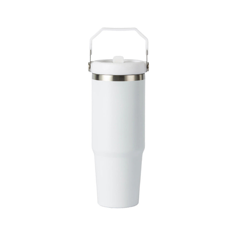 T63030 Insulated Tumbler with Carry Handle & Flip Lid 30oz