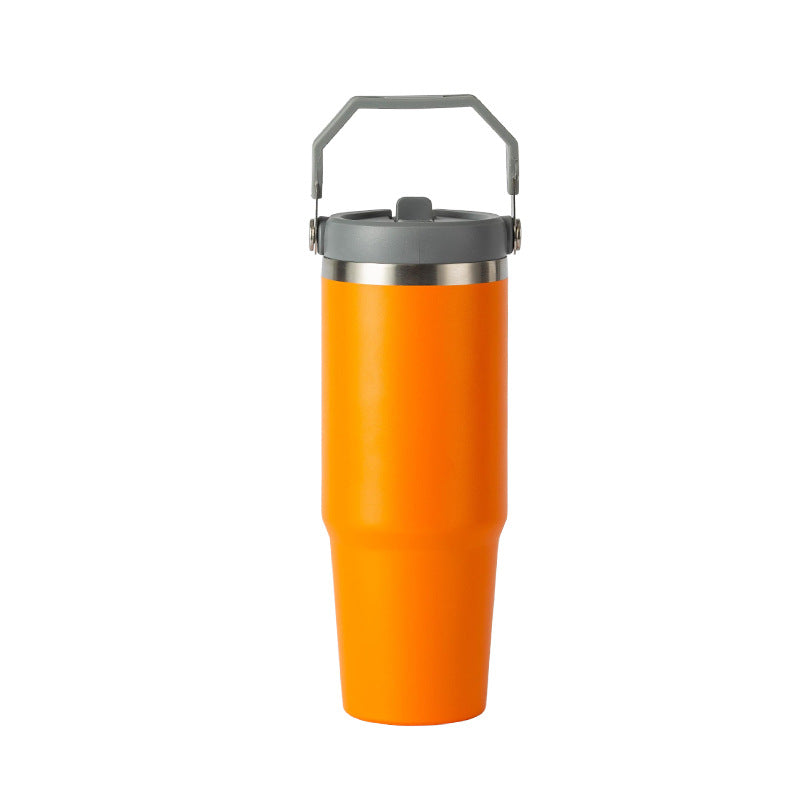 T63030 Insulated Tumbler with Carry Handle & Flip Lid 30oz