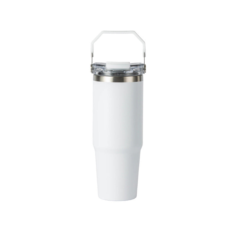 T63030 Insulated Tumbler with Carry Handle & Flip Lid 30oz