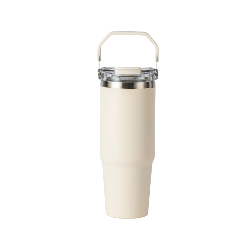 T63030 Insulated Tumbler with Carry Handle & Flip Lid 30oz