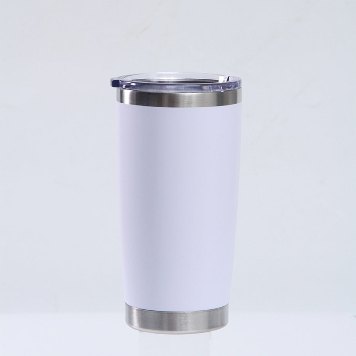 20oz Tumblers Stainless Steel Mugs with Lid Double Wall Vacuum Insulated Coffee Cups for Cold & Hot Drinks 25/50Pack